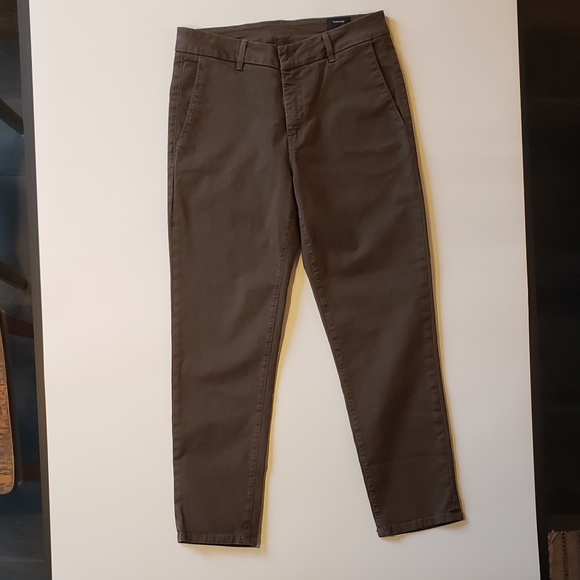 Vince Pants - VINCE Surplus Green Chino Pants, Size 29